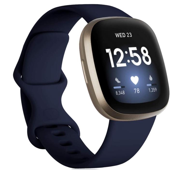 For Fitbit Versa 4 / Versa 3 / Sense2 / Sense xDfind Silicone Watch Band