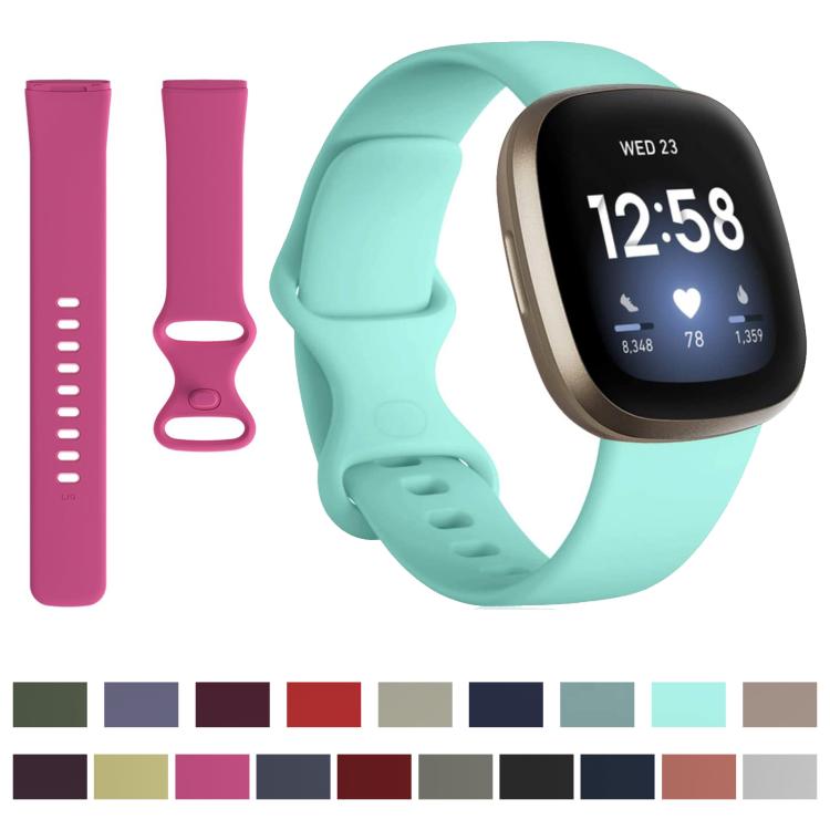 For Fitbit Versa 4 / Versa 3 / Sense2 / Sense xDfind Silicone Watch Band