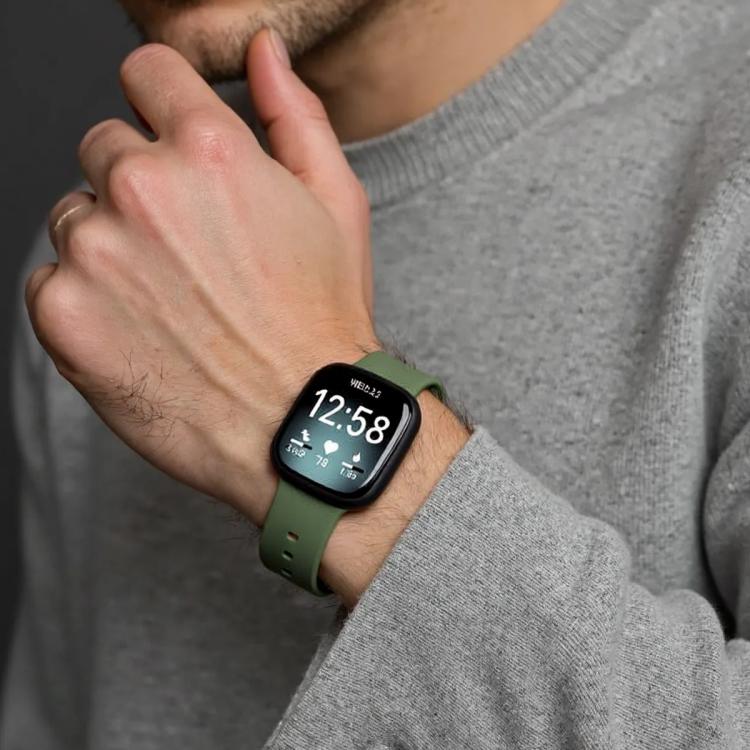 For Fitbit Versa 4 / Versa 3 / Sense2 / Sense xDfind Silicone Watch Band