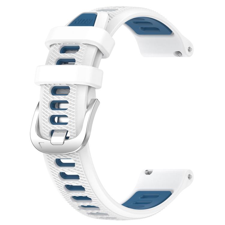 xDfind Sports Two-Color Steel Buckle Silicone Watch Band