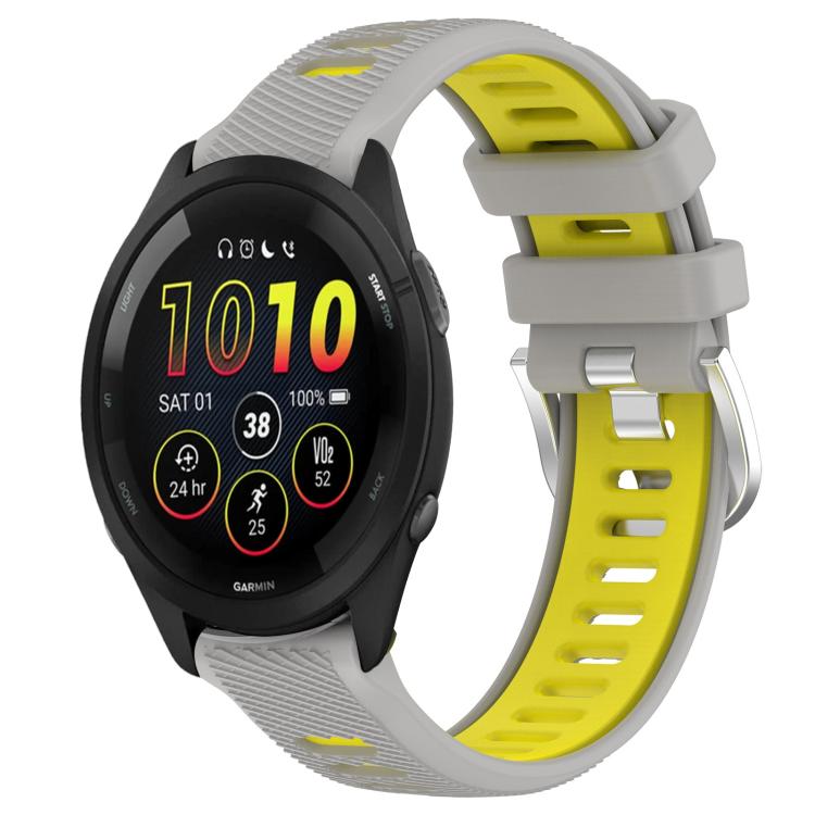 xDfind Sports Two-Color Steel Buckle Silicone Watch Band