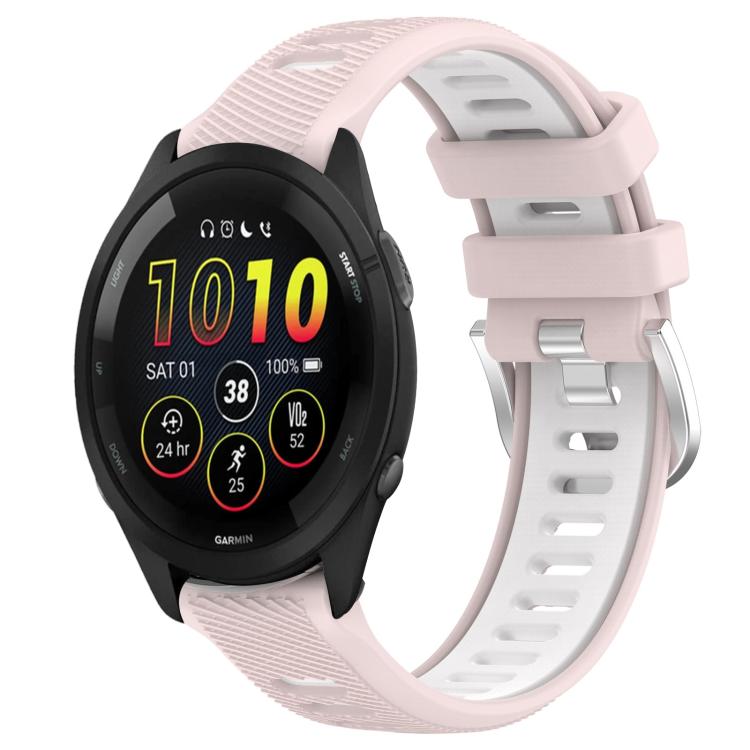 xDfind Sports Two-Color Steel Buckle Silicone Watch Band