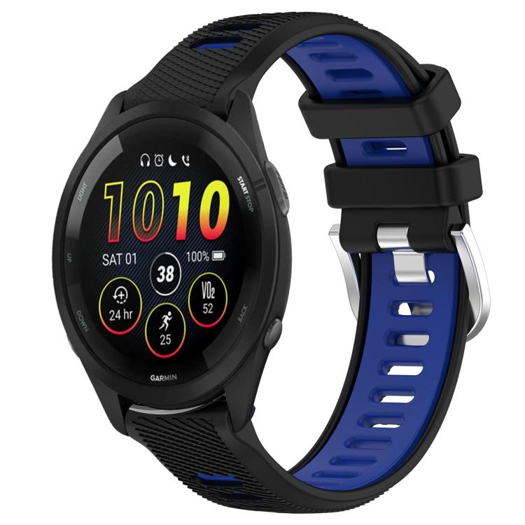 xDfind Sports Two-Color Steel Buckle Silicone Watch Band