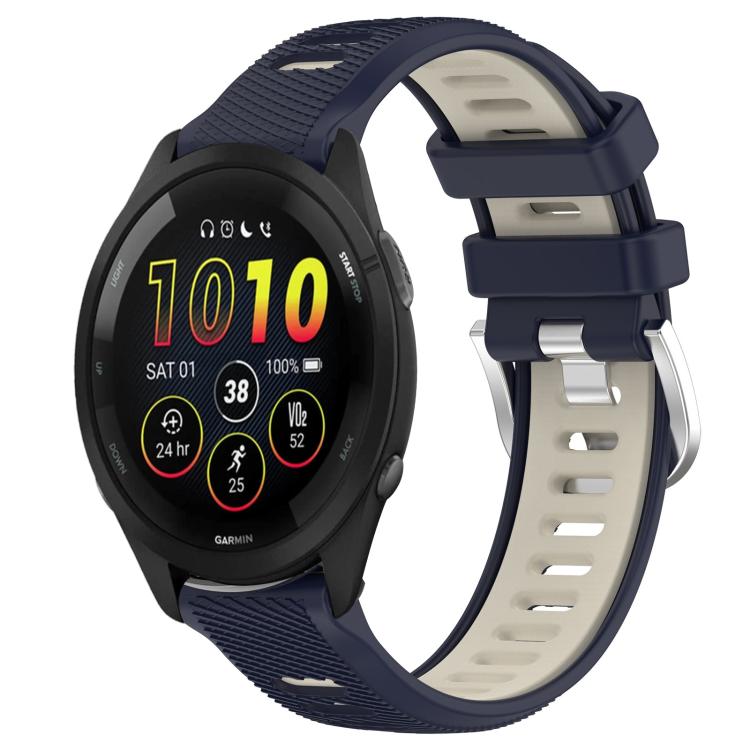 xDfind Sports Two-Color Steel Buckle Silicone Watch Band