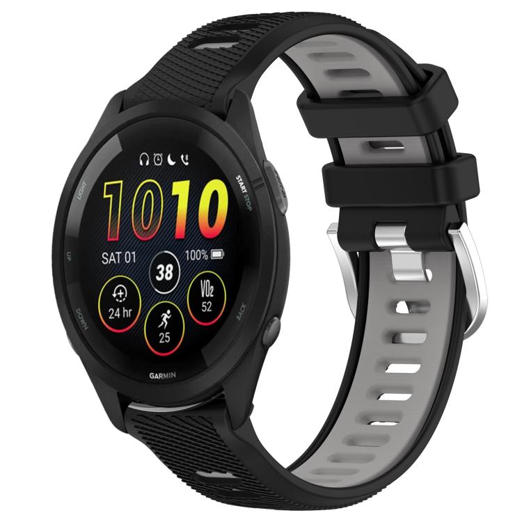 xDfind Sports Two-Color Steel Buckle Silicone Watch Band