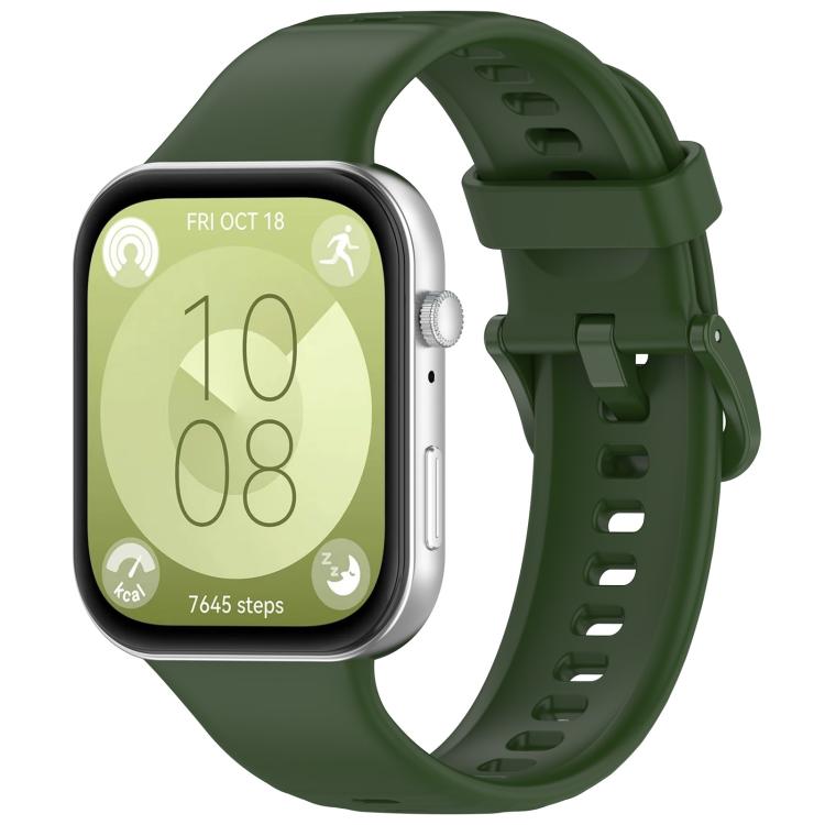 xDfind Colorful Buckle Silicone Sports Watch Band