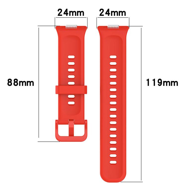 xDfind Colorful Buckle Silicone Sports Watch Band