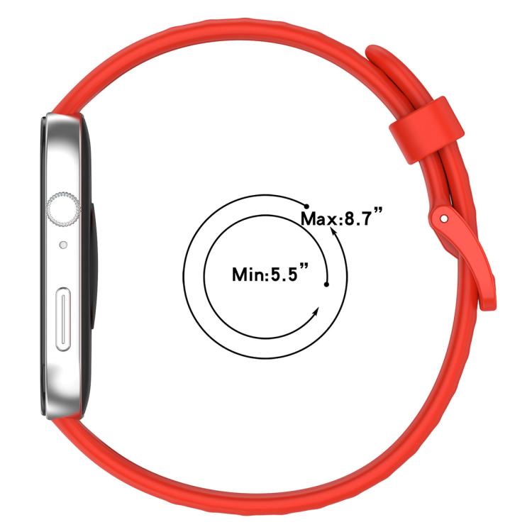 xDfind Colorful Buckle Silicone Sports Watch Band