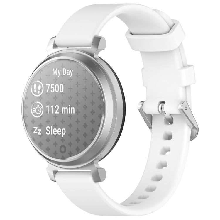 xDfind Quick Release Silver Buckle Silicone Watch Band Wristband