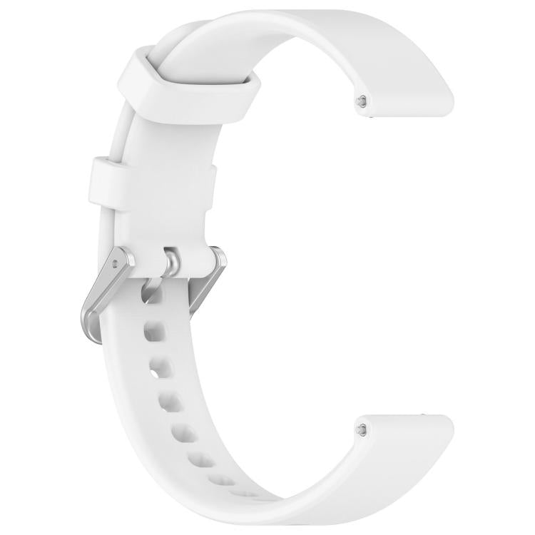 xDfind Quick Release Silver Buckle Silicone Watch Band Wristband