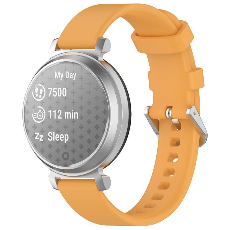 xDfind Quick Release Silver Buckle Silicone Watch Band Wristband