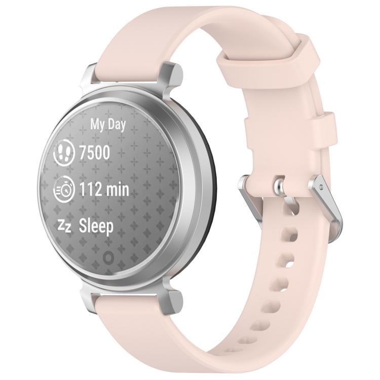 xDfind Quick Release Silver Buckle Silicone Watch Band Wristband