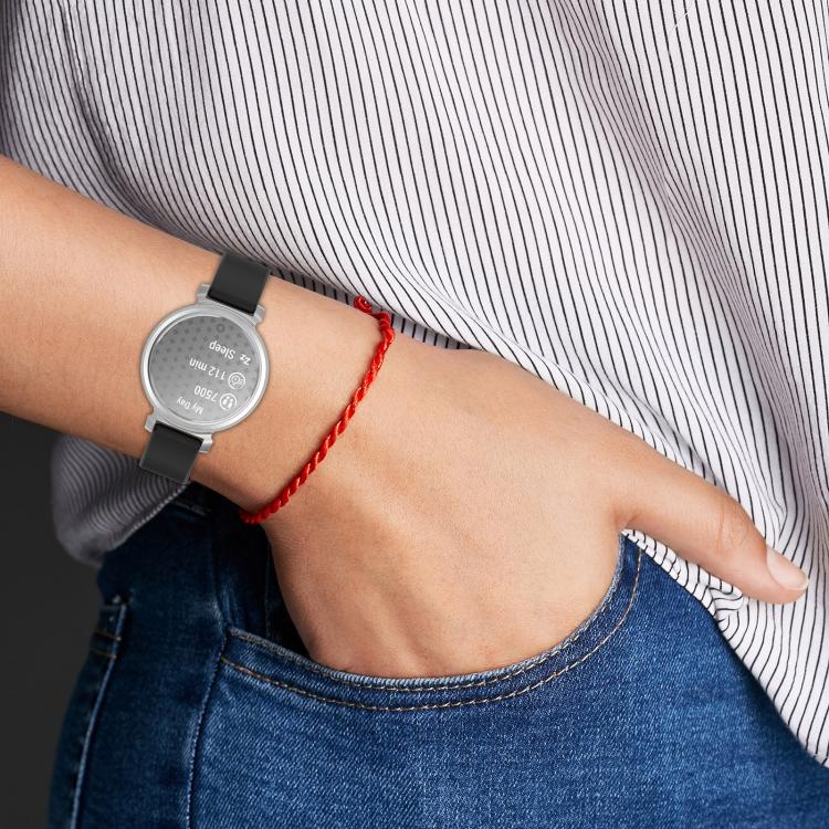 xDfind Quick Release Silver Buckle Silicone Watch Band Wristband