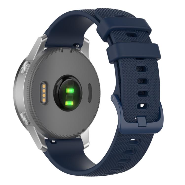 xDfind Small Plaid Solid Color Silicone Watch Band