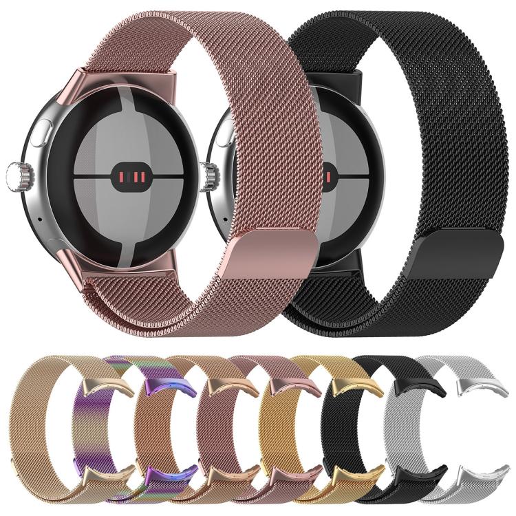 xDfind Milanese Metal Magnetic Watch Band, For Google Pixel Watch 5 / 4 / 3 45mm