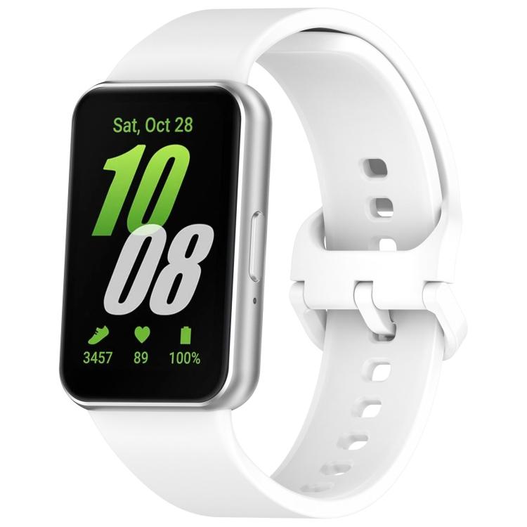 xDfind Solid Color Colorful Buckle Silicone Watch Band, For Samsung Galaxy Fit3 SM-R390