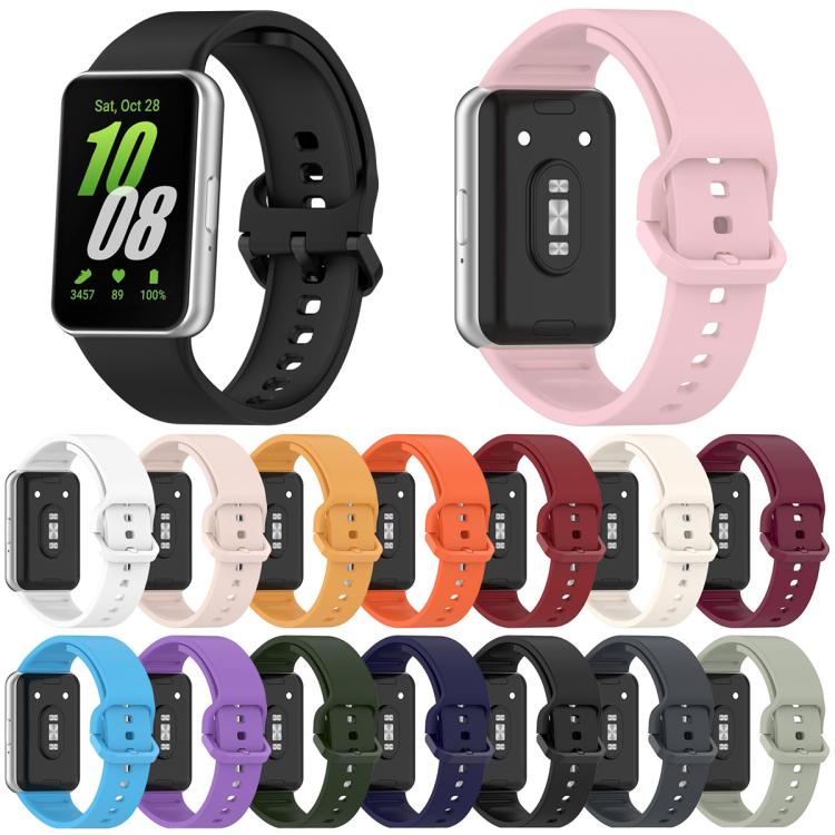 xDfind Solid Color Colorful Buckle Silicone Watch Band