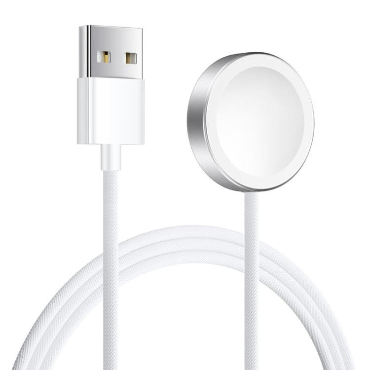 For Apple Watch Series xDfind Aluminum Alloy Shell Magnetic Wireless Watch Charger, Type-C, USB-A