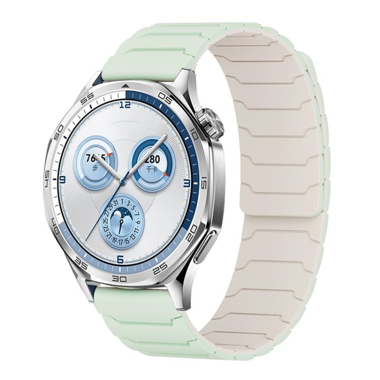 xDfind Magnetic Silicone Watch Band for Huawei Watch GT5 / GT4, 20mm