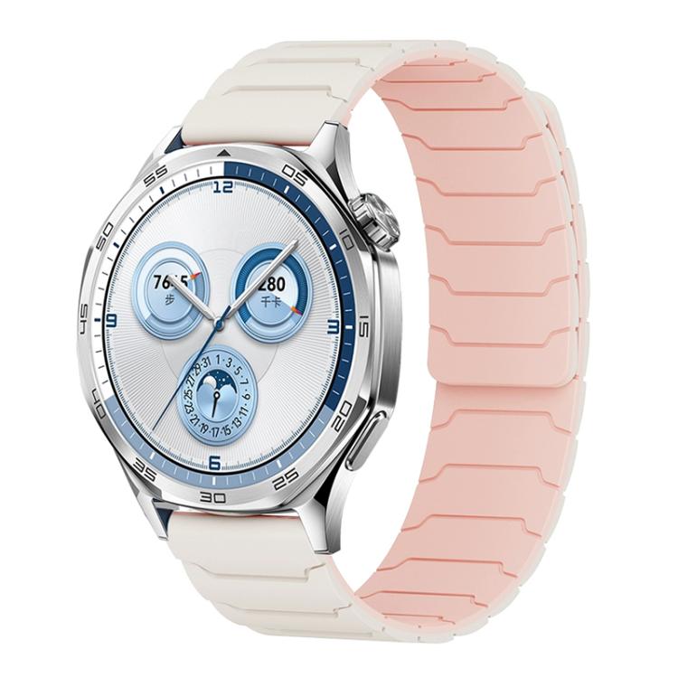 xDfind Magnetic Silicone Watch Band for Huawei Watch GT5 / GT4, 22mm