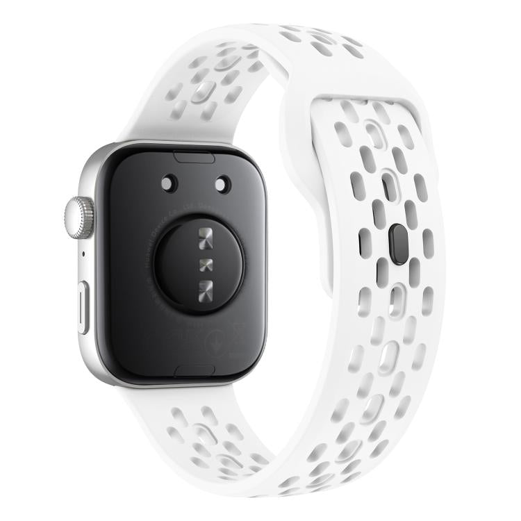 xDfind Mesh Reverse Buckle Silicone Watch Band