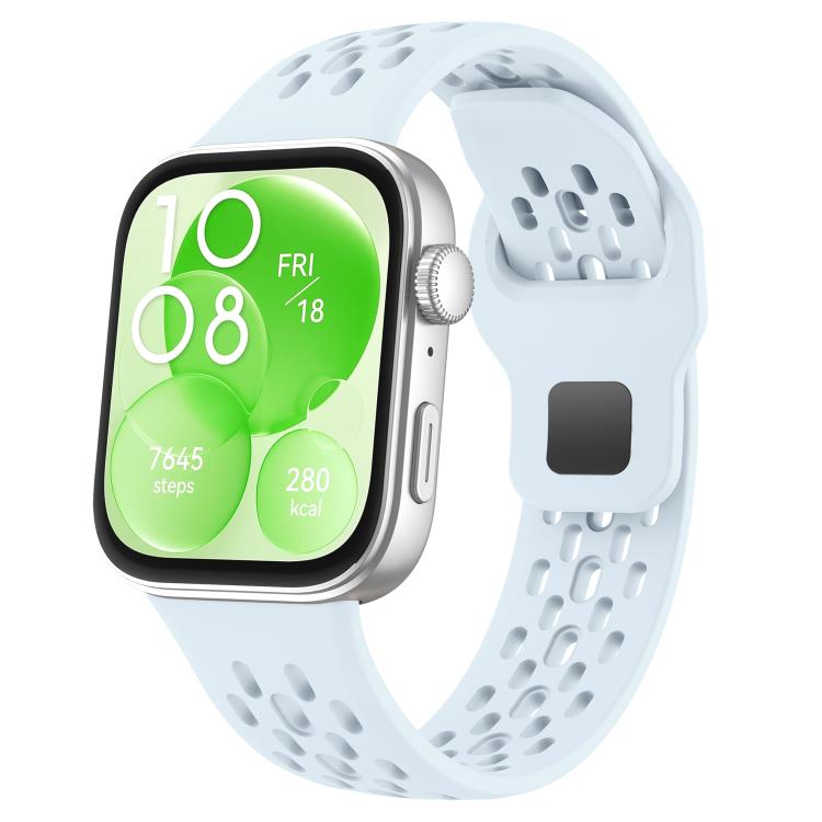 xDfind Mesh Reverse Buckle Silicone Watch Band