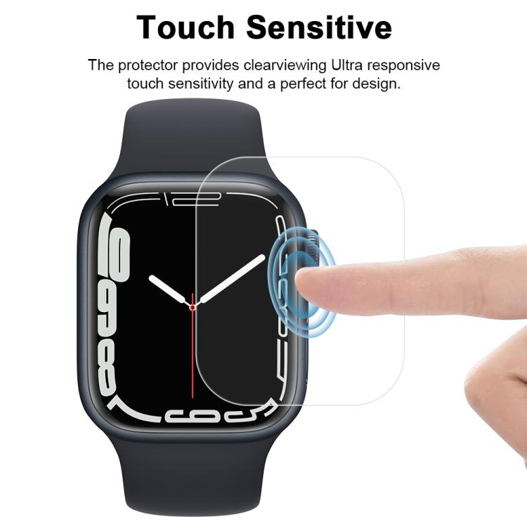 5pcs xDfind Soft Hydrogel Film Full Cover Front Protector, For Apple Watch Ultra 4 / 3 / 2 / 1 49mm, For Apple Watch Series 6&SE&5&4 44mm, For Apple Watch Series 6&SE&5&4 40mm, For Apple Watch Series 11 / 10 46mm, For Apple Watch Series 9 / 8 / 7 45mm