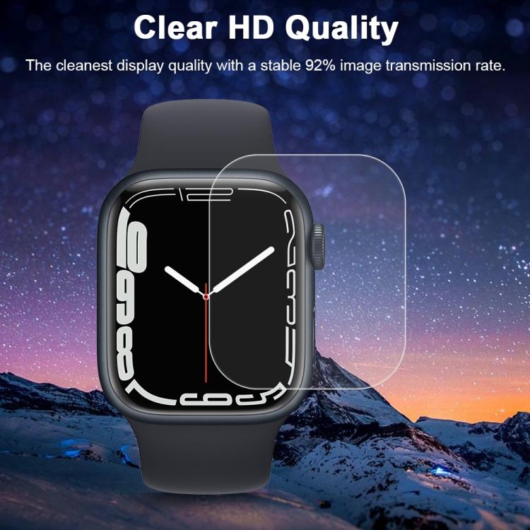 5pcs xDfind Soft Hydrogel Film Full Cover Front Protector, For Apple Watch Ultra 4 / 3 / 2 / 1 49mm, For Apple Watch Series 6&SE&5&4 44mm, For Apple Watch Series 6&SE&5&4 40mm, For Apple Watch Series 11 / 10 46mm, For Apple Watch Series 9 / 8 / 7 45mm