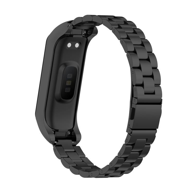 xDfind Metal Frame Integrated Three-beads Steel Watch Band, For Samsung Galaxy Fit 2