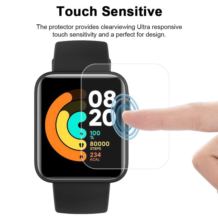 5pcs xDfind Soft Hydrogel Film Full Cover Front Protector, For Xiaomi Mi Watch Lite