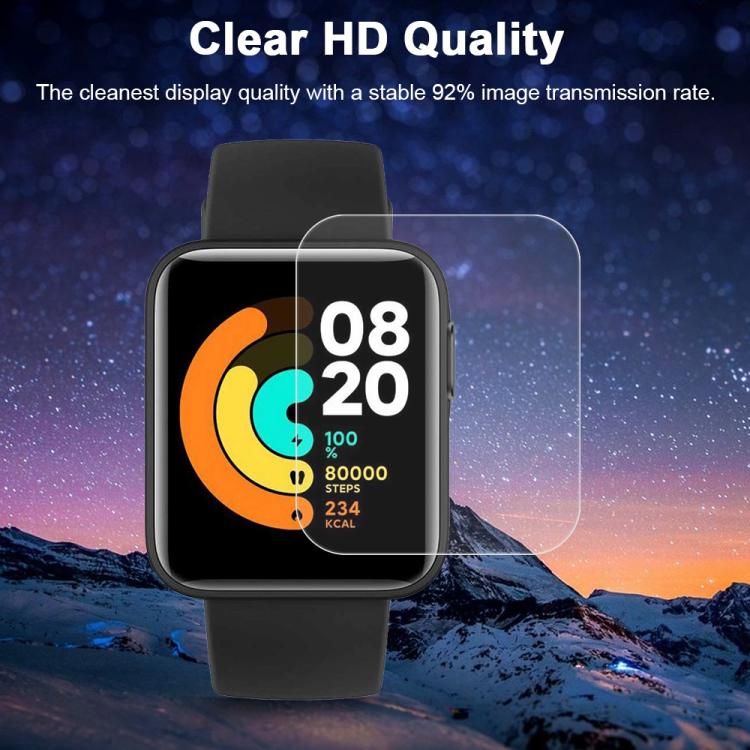 5pcs xDfind Soft Hydrogel Film Full Cover Front Protector, For Xiaomi Mi Watch Lite