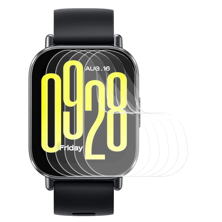 5pcs xDfind Soft Hydrogel Film Full Cover Front Protector, For Xiaomi Smart Band 10, For Xiaomi Redmi Watch 5, For Xiaomi Smart Band 9 Pro, For Xiaomi Redmi Watch 5 Lite, For Xiaomi Redmi Watch 5 Active