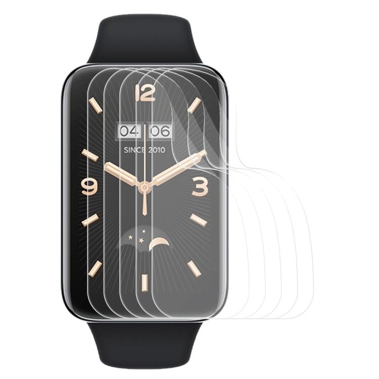 5pcs xDfind Soft Hydrogel Film Full Cover Front Protector, For Xiaomi Mi Band 7 Pro, For Xiaomi Poco Watch, For Xiaomi Redmi Watch 2 Lite, For Xiaomi Redmi Watch 2, For Xiaomi Redmi Watch 1