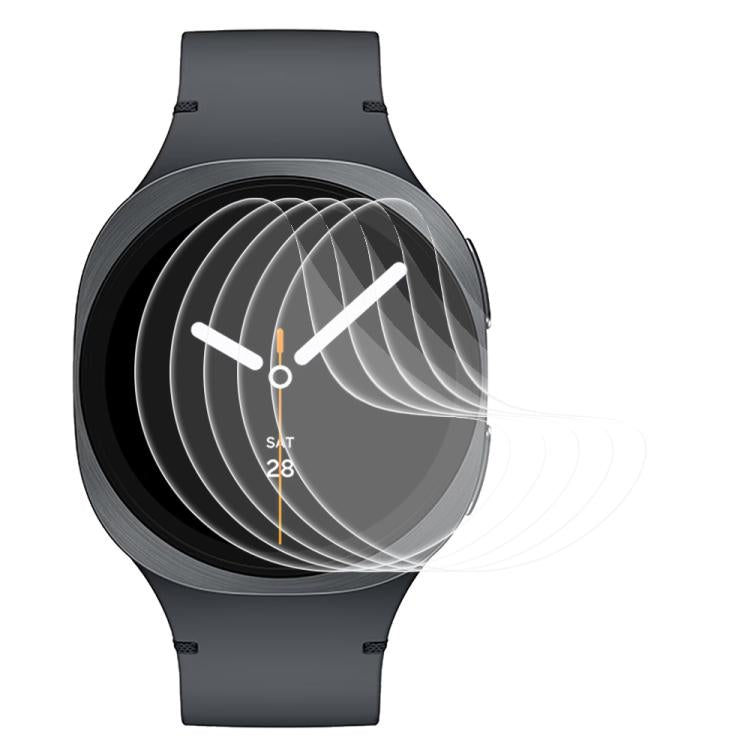 5pcs xDfind Soft Hydrogel Film Full Cover Front Protector, For Galaxy Watch Ultra2 2026 / 2025, For Samsung Galaxy Watch9 / 8 44mm, For Samsung Galaxy Watch9 / 8 40mm, For Samsung Galaxy Watch8 Classic 46mm, For Samsung Galaxy Watch7 44mm