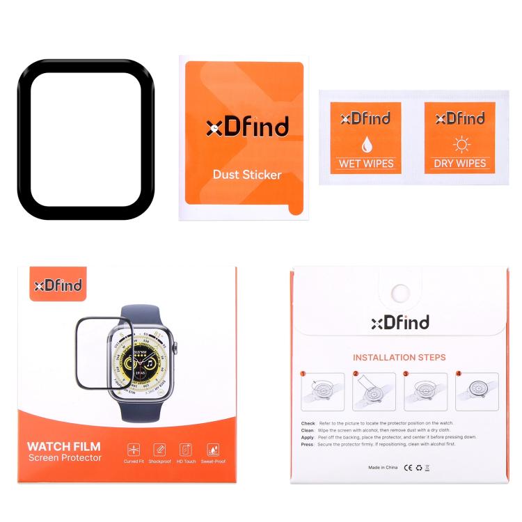 2pcs xDfind Curved 3D Composite Material Soft Film Screen Protector
