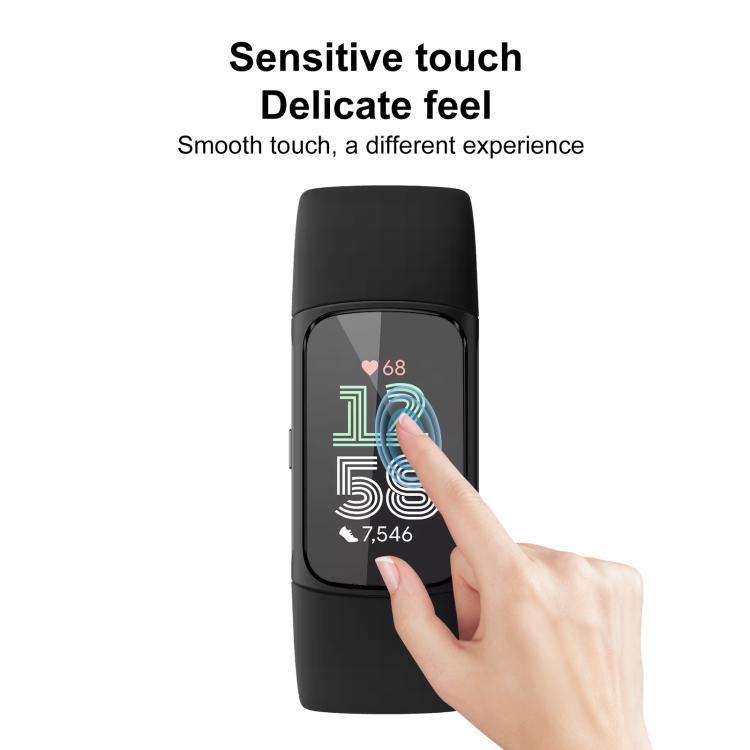 2pcs xDfind Curved 3D Composite Material Soft Film Screen Protector, For Fitbit Charge 6, For Fitbit Versa 4, For Fitbit Charge 5, For Fitbit Luxe, For Fitbit Versa 3
