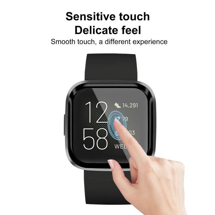 2pcs xDfind Curved 3D Composite Material Soft Film Screen Protector, For Fitbit Versa 2, For Fitbit Versa