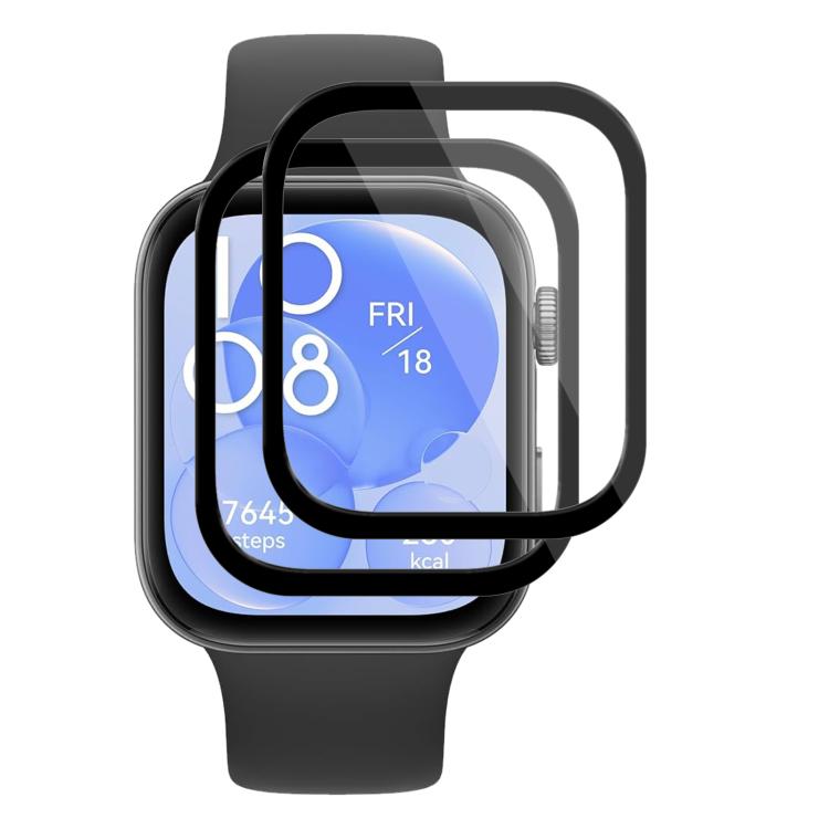 2pcs xDfind Curved 3D Composite Material Soft Film Screen Protector, For Huawei Band 10 NFC, For Huawei Band 10, For Huawei Watch Fit 3, For Huawei Band 9 NFC, For Huawei Band 9