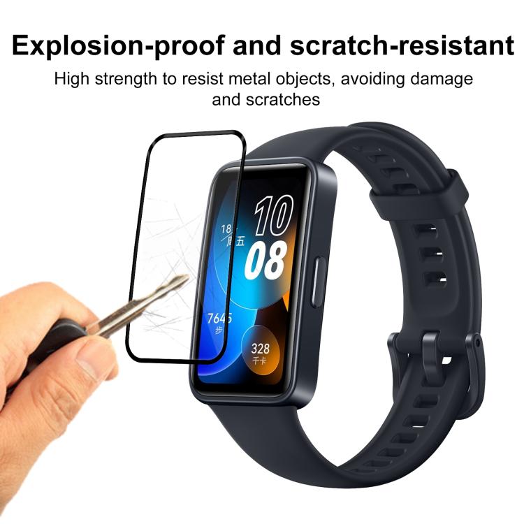 2pcs xDfind Curved 3D Composite Material Soft Film Screen Protector, For Huawei Band 8 NFC, For Huawei Band 8