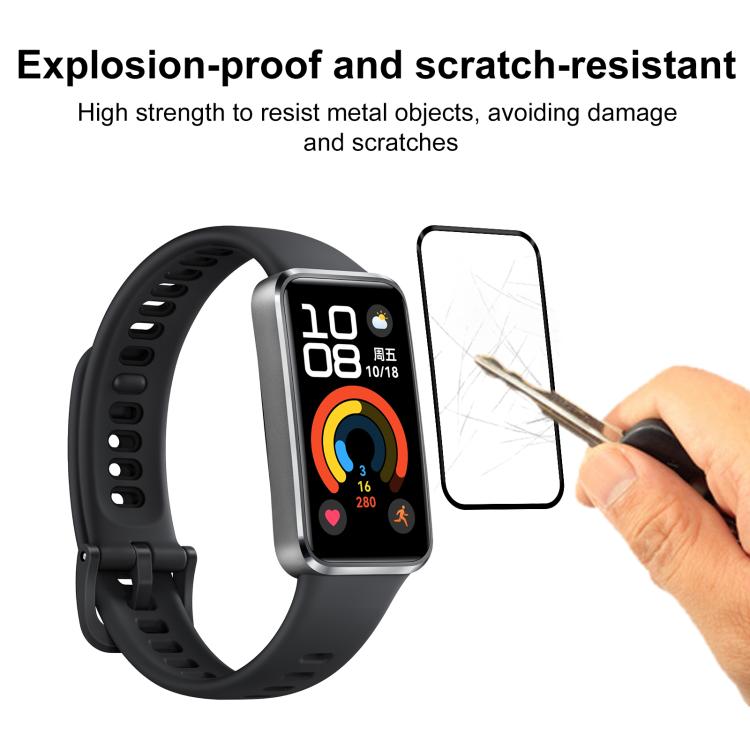 2pcs xDfind Curved 3D Composite Material Soft Film Screen Protector, For Huawei Band 10 NFC, For Huawei Band 10, For Huawei Watch Fit 3, For Huawei Band 9 NFC, For Huawei Band 9