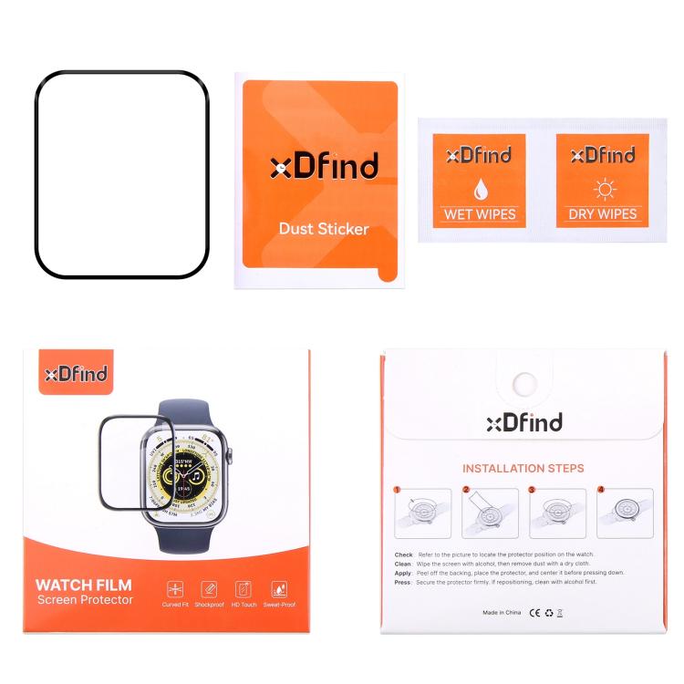 2pcs xDfind Curved 3D Composite Material Soft Film Screen Protector