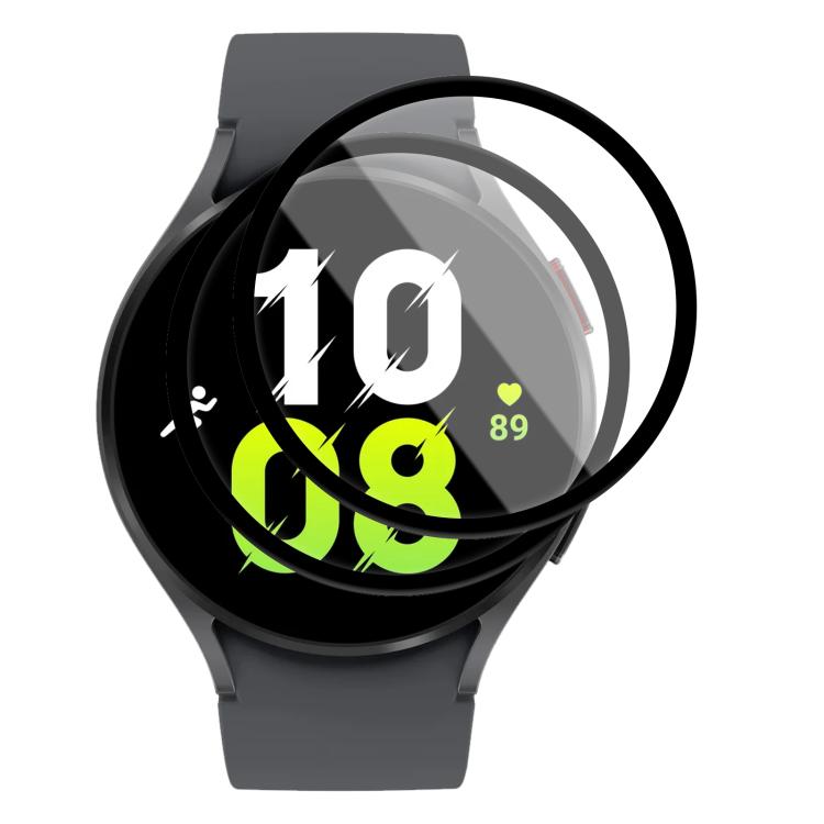 2pcs xDfind Curved 3D Composite Material Soft Film Screen Protector, For Samsung Galaxy Watch5 44mm, For Samsung Galaxy Watch5 Pro 45mm, For Samsung Galaxy Watch5 40mm, For Samsung Galaxy Watch4 44mm, For Samsung Galaxy Watch4 40mm
