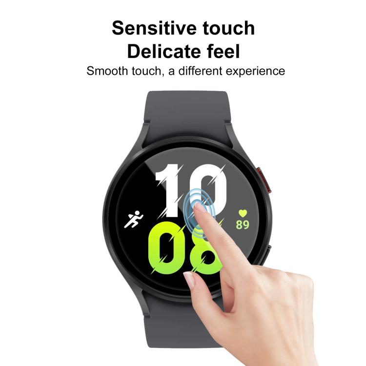 2pcs xDfind Curved 3D Composite Material Soft Film Screen Protector, For Samsung Galaxy Watch5 44mm, For Samsung Galaxy Watch5 Pro 45mm, For Samsung Galaxy Watch5 40mm, For Samsung Galaxy Watch4 44mm, For Samsung Galaxy Watch4 40mm