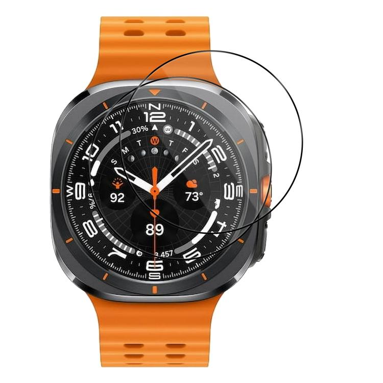 2pcs xDfind Curved 3D Composite Material Soft Film Screen Protector, For Samsung Galaxy Watch Ultra / Ultra 2025, For Samsung Galaxy Watch8 Classic 46mm, For Samsung Galaxy Watch8 44mm, For Samsung Galaxy Watch8 40mm, For Samsung Galaxy Watch7 44mm