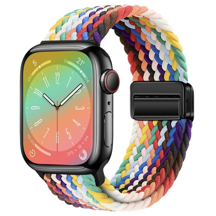 xDfind Magnetic Buckle Loop Woven Watch Band, For Apple Watch 46mm / 49mm / 45mm / 44mm