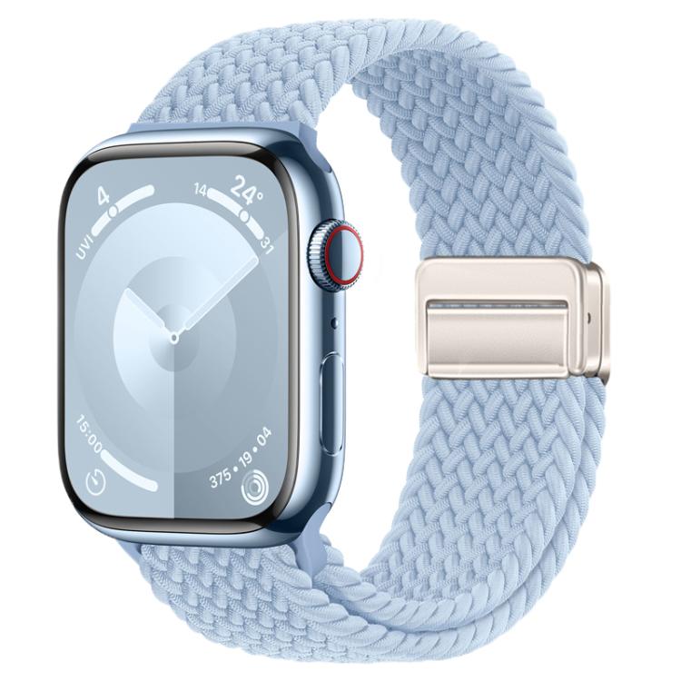 xDfind Magnetic Buckle Loop Woven Watch Band, For Apple Watch 46mm / 49mm / 45mm / 44mm