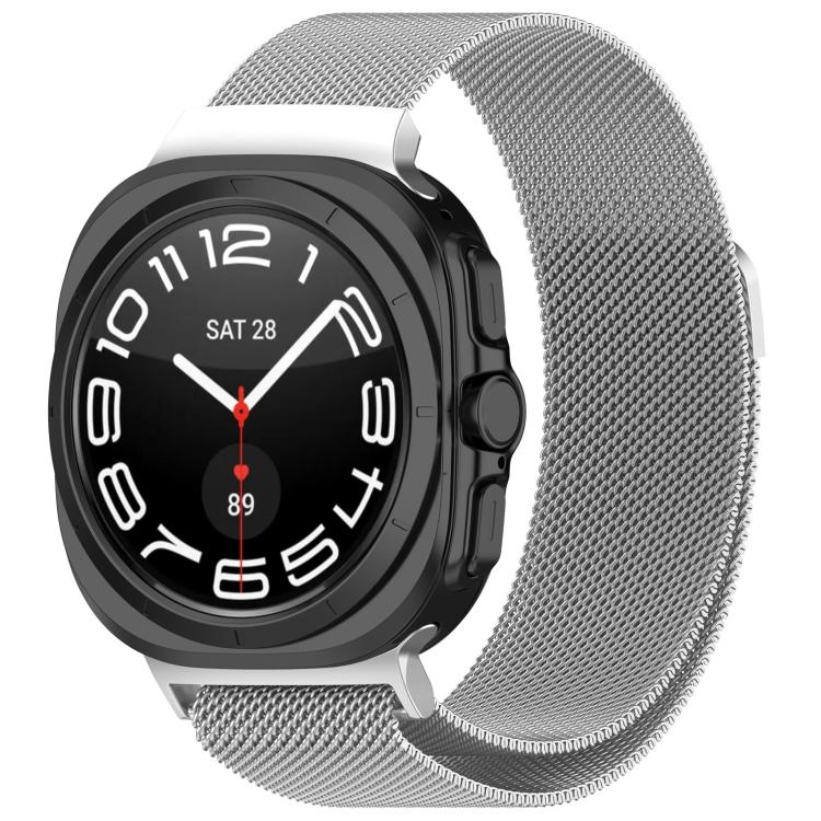 xDfind Milan Magnetic Stainless Steel Watch Band, For Samsung Galaxy Watch Ultra 47mm / Ultra 2025