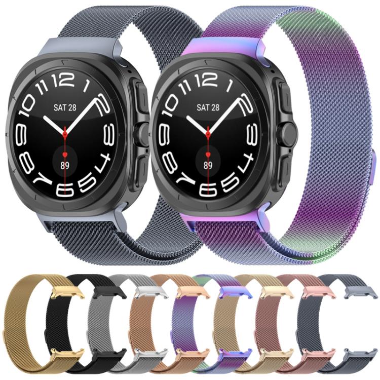 xDfind Milan Magnetic Stainless Steel Watch Band, For Galaxy Watch Ultra2 2026 / 2025 / 1 2024