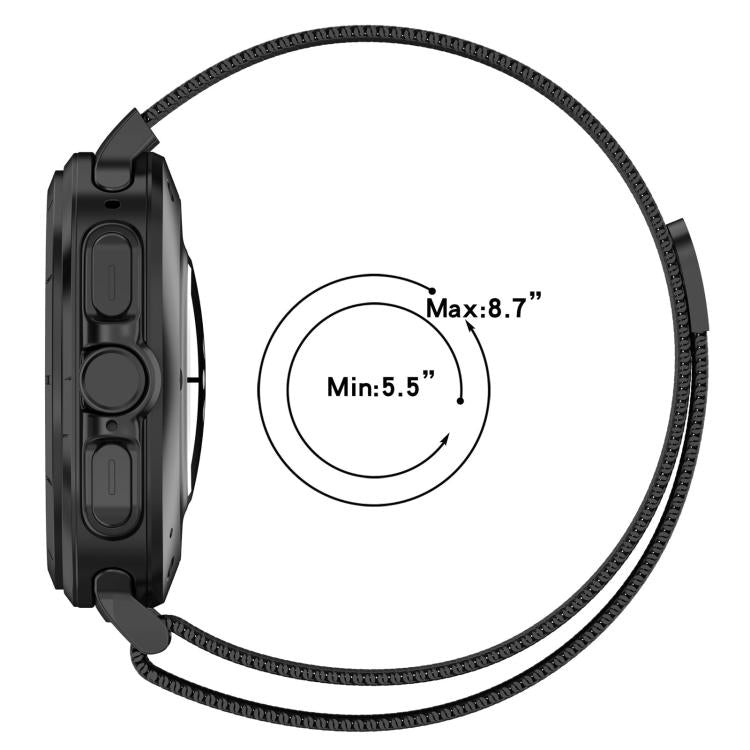 xDfind Milan Magnetic Stainless Steel Watch Band, For Samsung Galaxy Watch Ultra 47mm / Ultra 2025