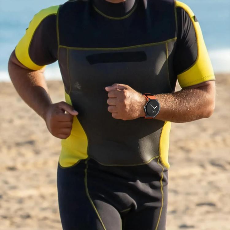 xDfind Quick Release Nylon Hook And Loop Fastener Buckle Watch Band, For Google Pixel Watch 4 / 3 45mm